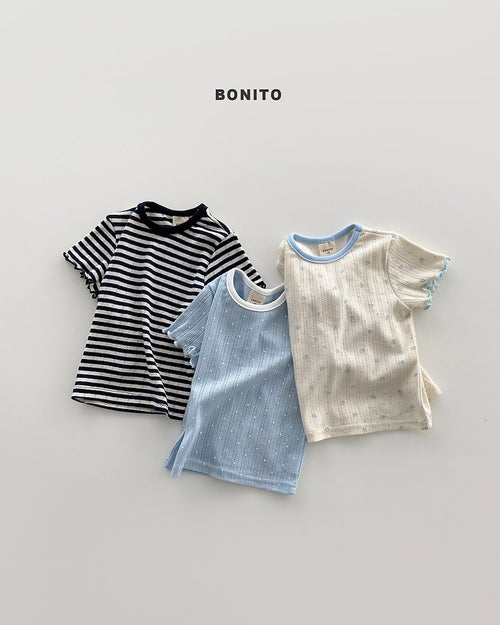 2026 Bonito Summer - bloom eyelet tee