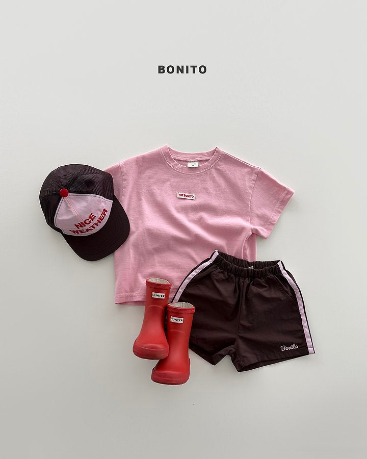 2026 Bonito Summer - two line tape shorts