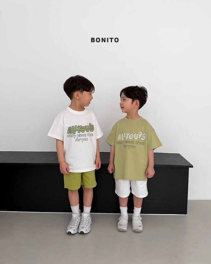 2026 Bonito Summer - all yours drawing tee