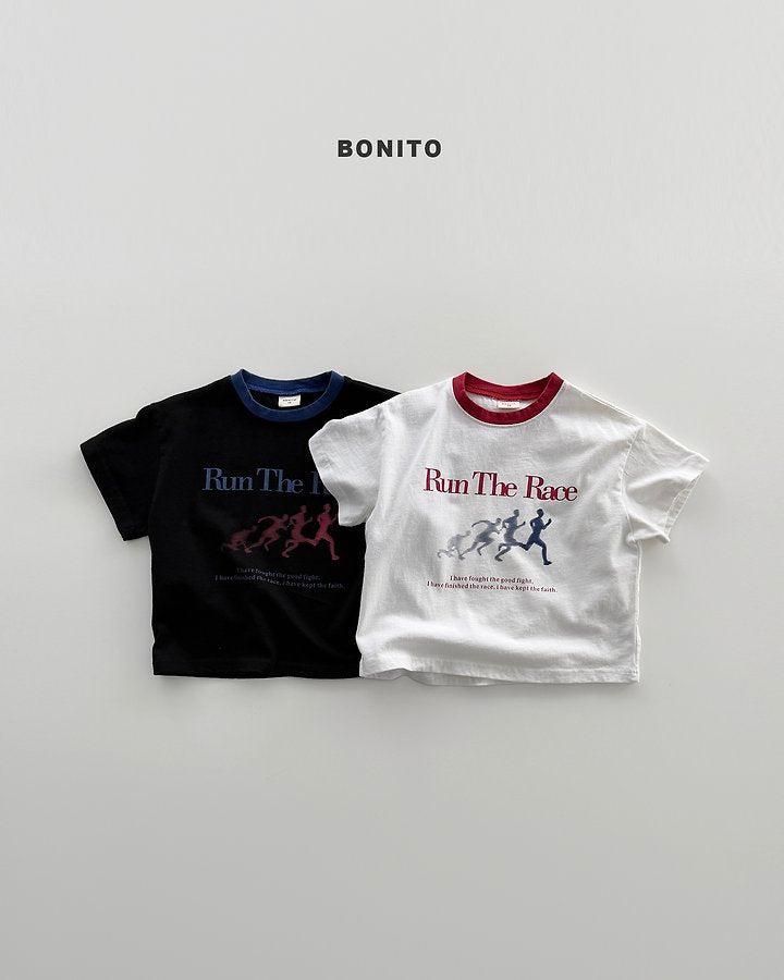 2026 Bonito Summer - run the race tee