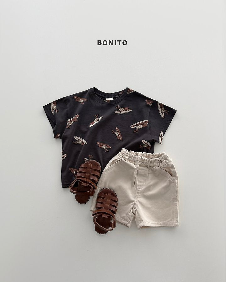 2026 Bonito Summer - surfing dog tee