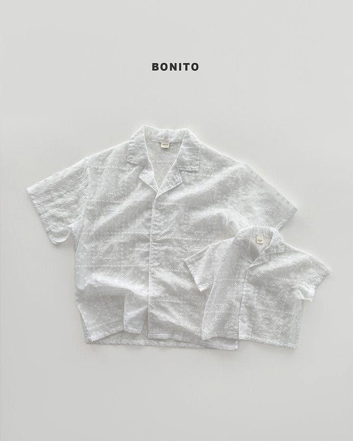 2026 Bonito Summer - see-through lace shirt 🤍
