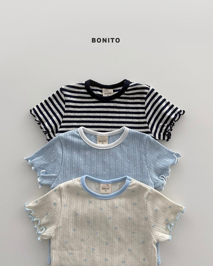 2026 Bonito Summer - bloom eyelet tee