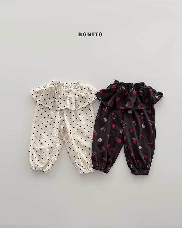 2026 Bonito Summer - frill jogger pants 🍒