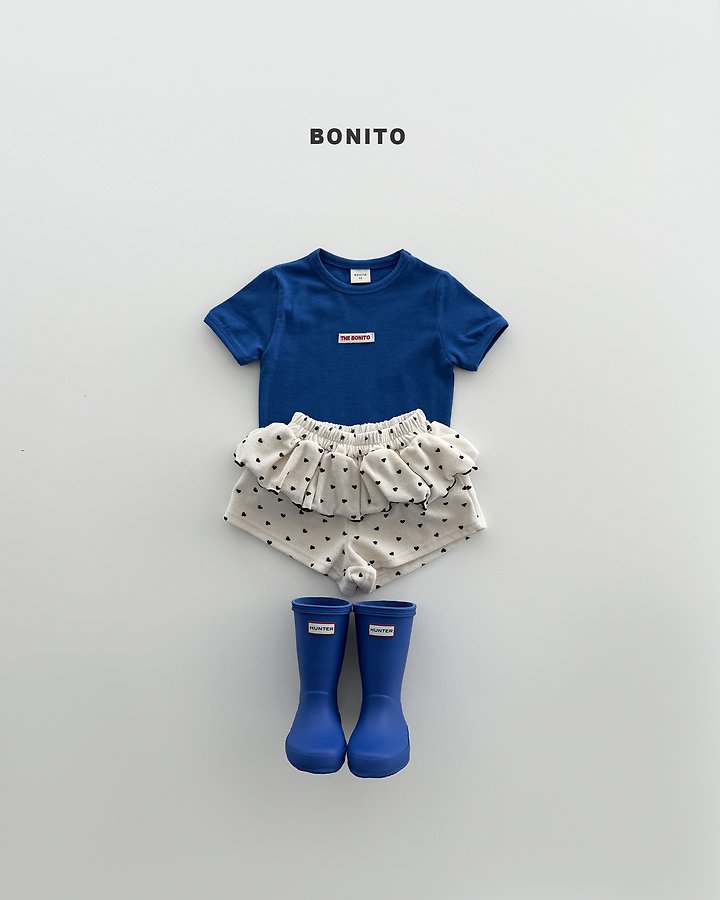2026 Bonito Summer - mini heart frill shorts ♥