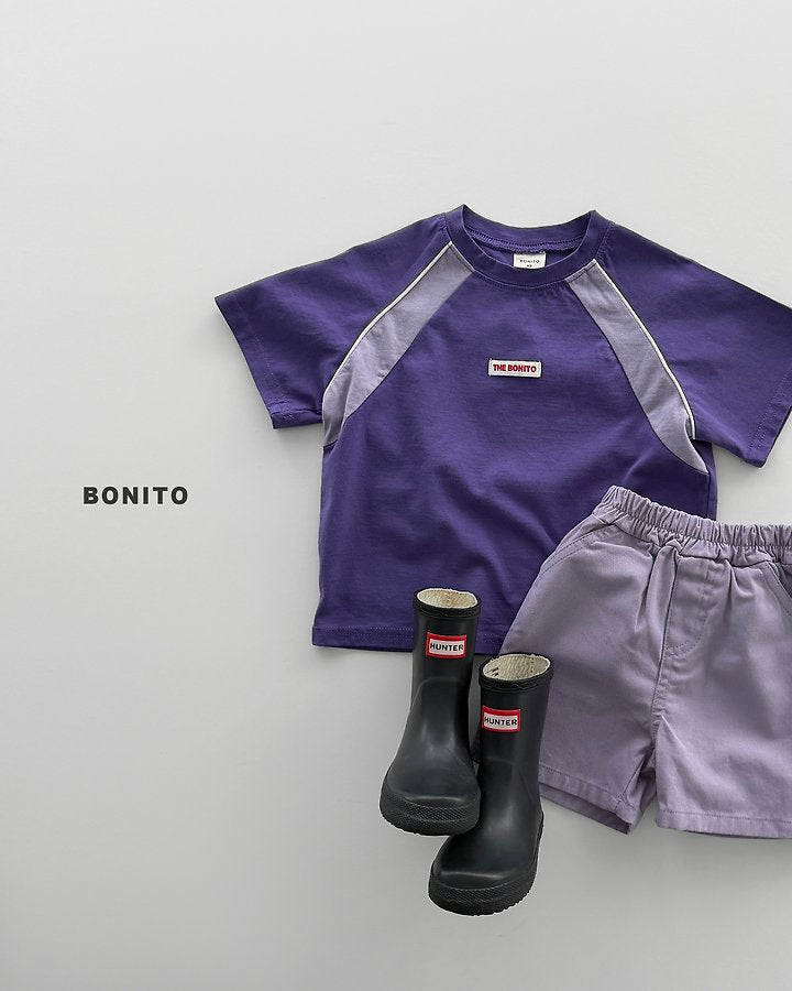 2026 Bonito Summer - raglan side color tee