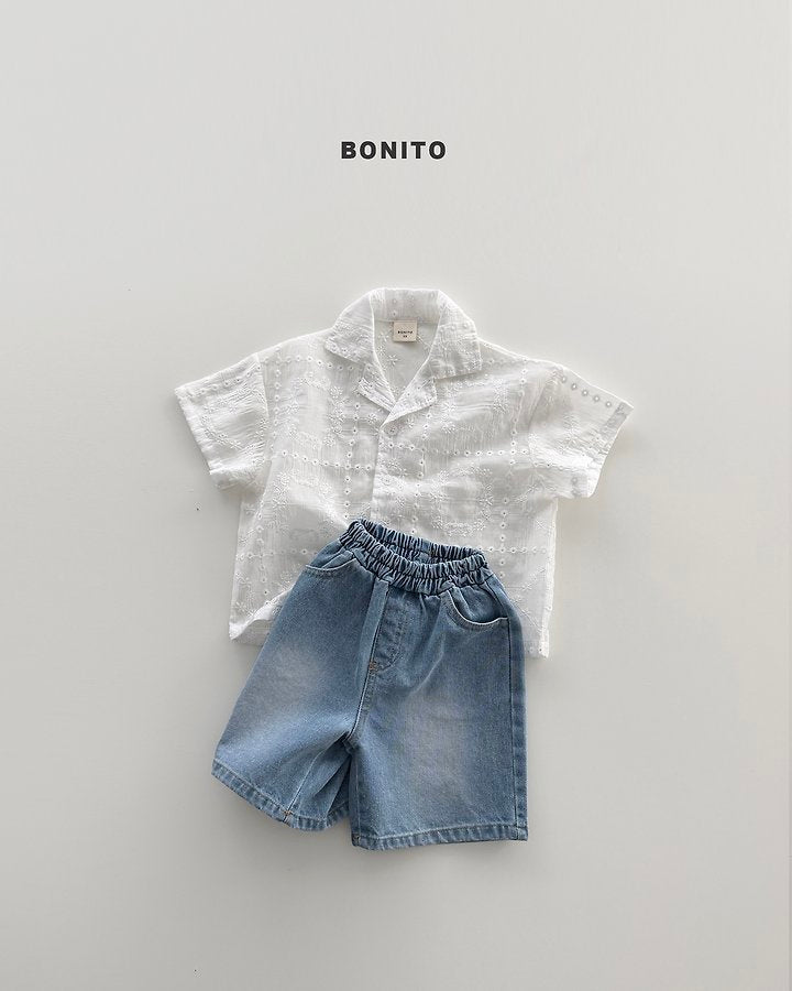 2026 Bonito Summer - see-through lace shirt 🤍