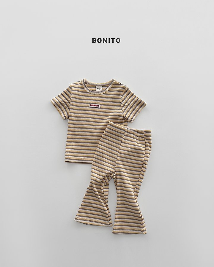 2026 Bonito Summer - slim stripe set 🖤