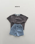 2026 Bonito Summer - uni stripe color tee