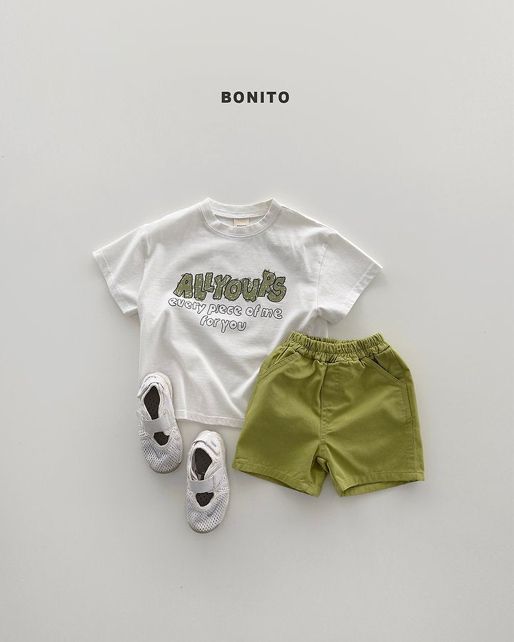 2026 Bonito Summer - all yours drawing tee