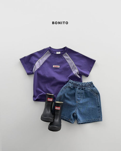 2026 Bonito Summer - raglan side color tee