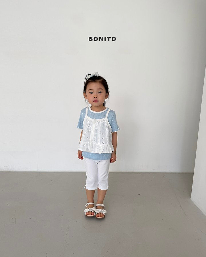 2026 Bonito Summer - bloom eyelet tee