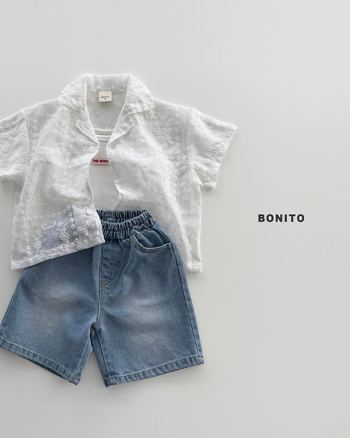 2026 Bonito Summer - see-through lace shirt 🤍