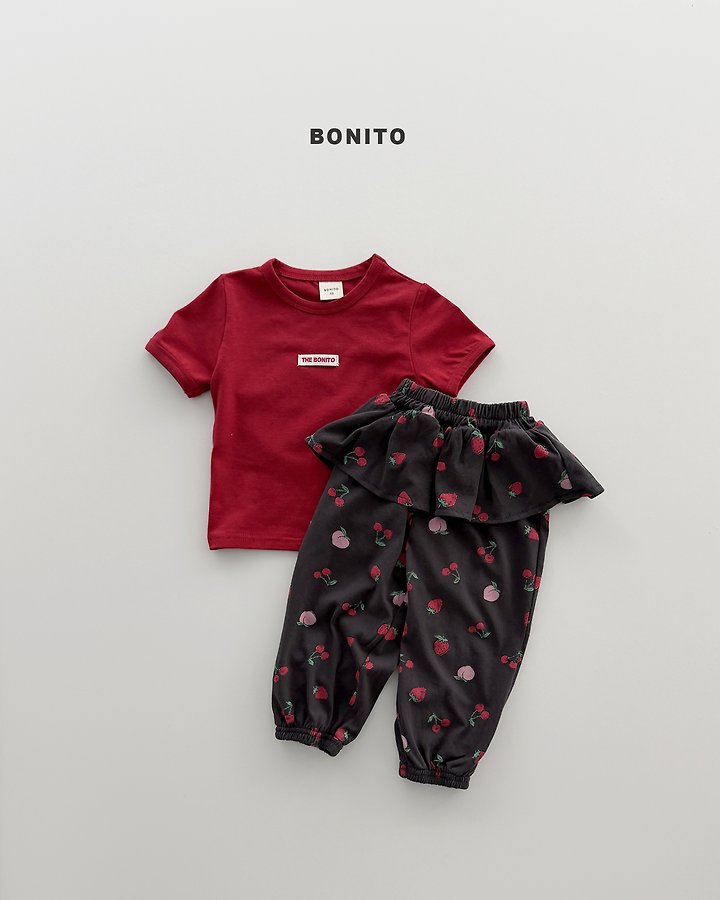 2026 Bonito Summer - frill jogger pants 🍒