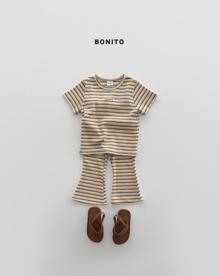 2026 Bonito Summer - slim stripe set 🖤