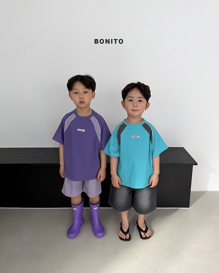 2026 Bonito Summer - raglan side color tee