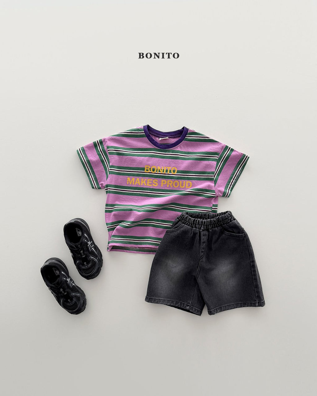 2026 Bonito Summer - Proud Stripe T-shirt