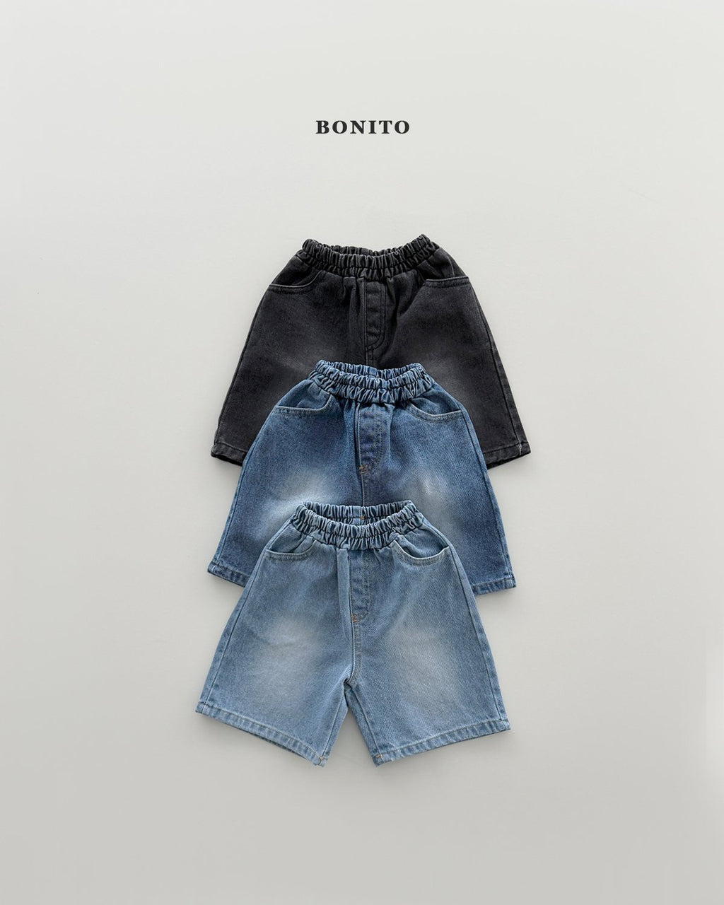 2026 Bonito Summer - Bermuda Brushed Denim Pants