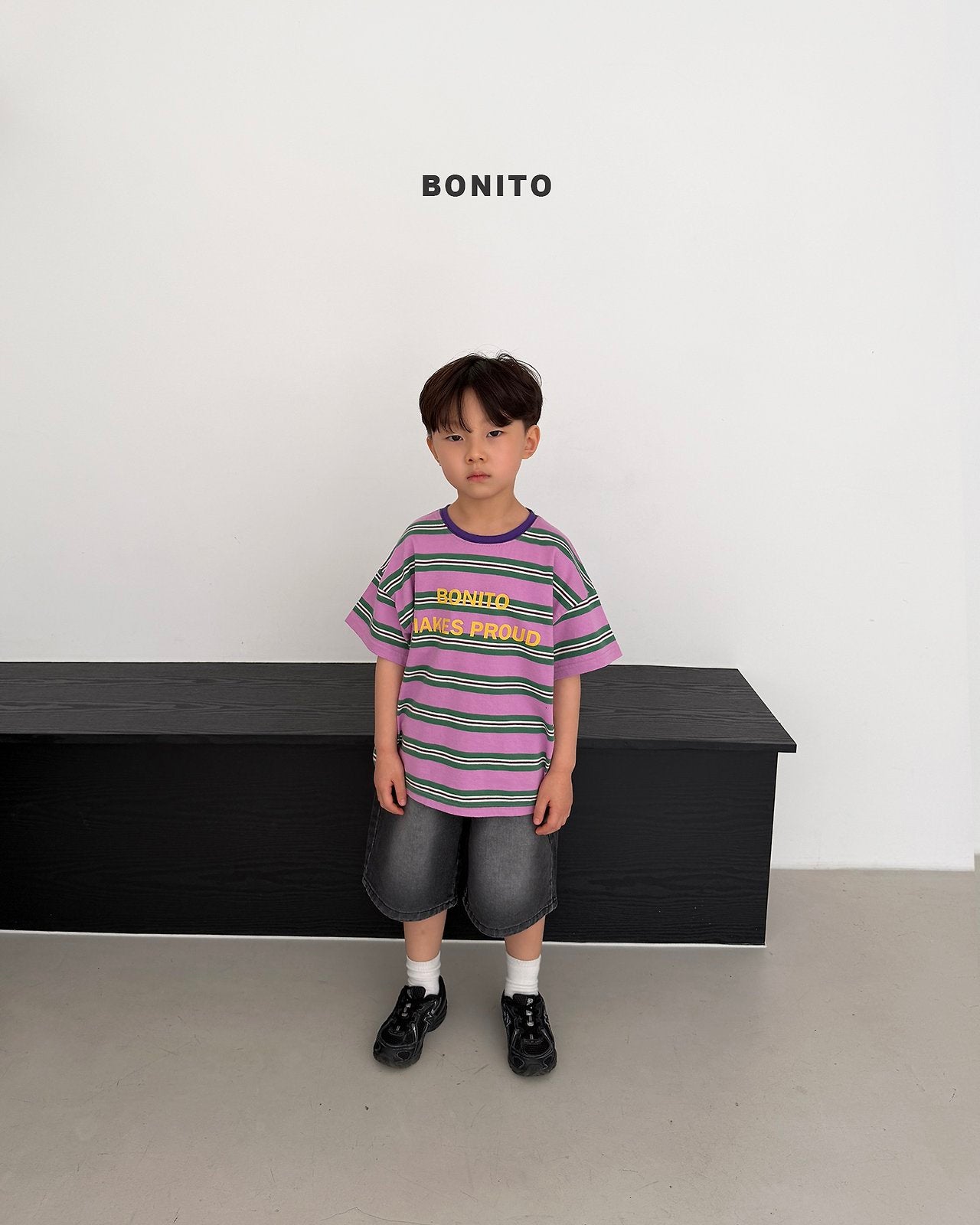 2026 Bonito Summer - Proud Stripe T-shirt